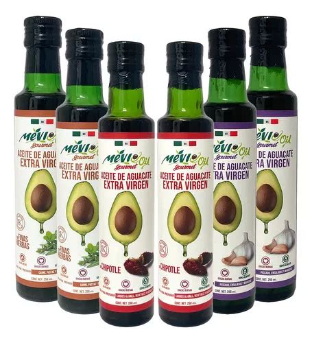 6 Pack Aceite De Aguacate Extra Virgen Mevi Oil Best Sellers MercadoLibre