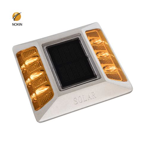 High Quality Solar Road Stud Lights Made In Germany NOKIN Solar Road Studs