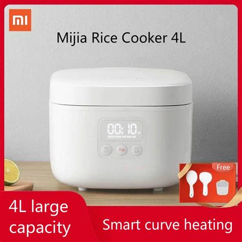 Xiaomi Mijia 4L Electric Rice Cooker Alloy Non Stick Smart Heating