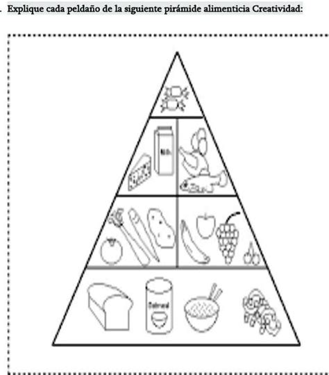 Solved Explique Cada Pelda O De La Siguiente Pir Mide Alimenticia