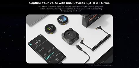 Saramonic BlinkMe B2 TX+TX+RX Dual Wireless Smart Microphone with ...
