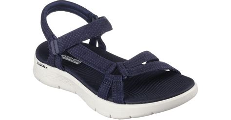 Skechers Go Walk Flex Sandal Sublime Sport In Blue Lyst