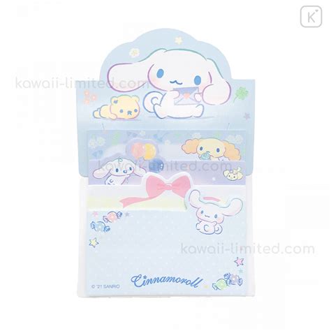 Sanrio Sticky Notes With Stand Cinnamoroll Kawaii Limited