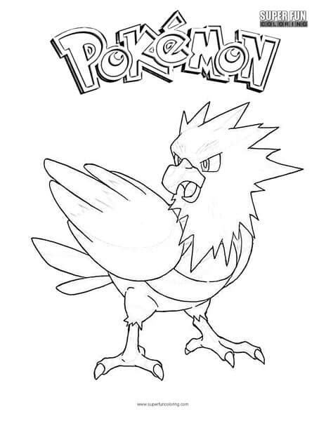 Spearow Coloring Pages Free Pokemon Coloring Pages Printables