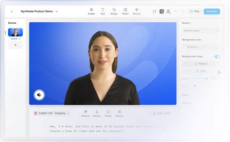 Synthesia Leading Ai Video Generation Plattform