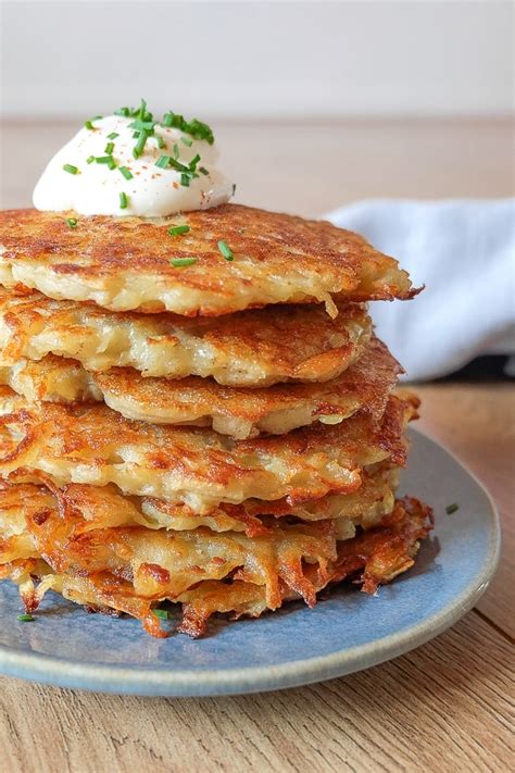 German Potato Pancakes Reibekuchen Recipes From Europe