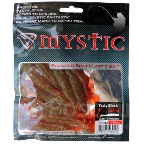 Виброхвост на судака Tasty Bleak (Цвeт-Mystic резина YW010) TB10 Mystic ...