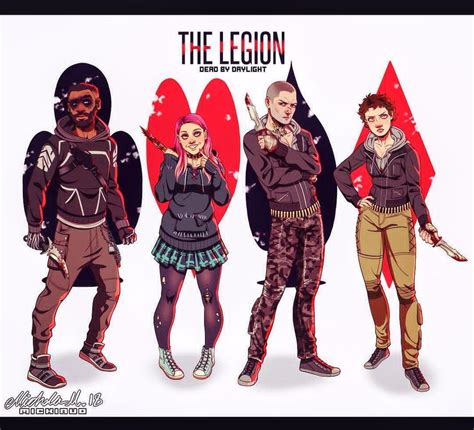 The Legion Dead By Daylight Fan Art