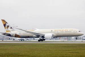 Etihad Airways Boeing B787 ADNOC Choose Singapore Livery At Munich