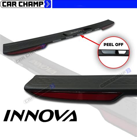 Toyota Innova To Oem Rear Stepsill Black W Reflector Bumper