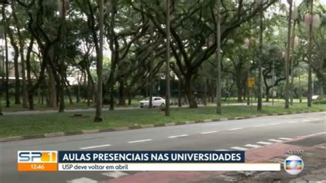 Vídeo Aulas presenciais na USP devem ser retomadas em abril SP1 G1