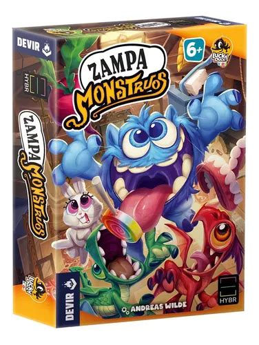 Zampa Monstruos Juego De Mesa En Español Devir Cuotas sin interés