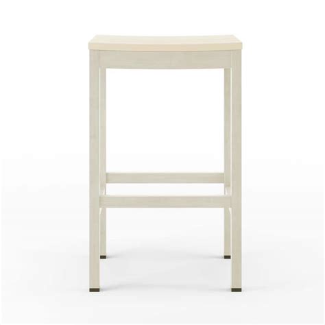 Lue Bona Humphrey 26 In 2 Piece Beige Aluminum Plastic Backless