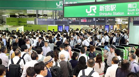 首都圏の通勤ラッシュ直撃、駅に人ごった返す タクシーに列も 産経ニュース