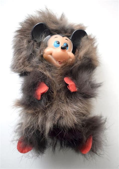 Rare Antike Disney Figur Micky Maus Im Fellmantel Vintage Acheter Sur