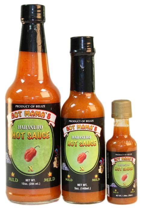 The Milder Version Of The Hot Mama S Belize Hot Sauce Is One That Allows The Less Heat Tolerant