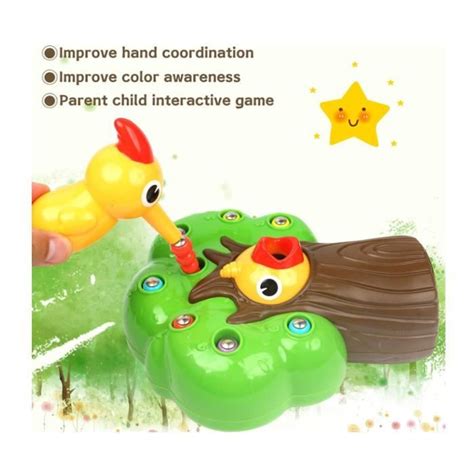 Jeu Magn Tique Pour Enfant Oiseau Nourrir Avec Des Insectes Jouet