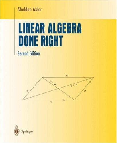 خرید و قیمت دانلود کتاب Linear Algebra Done Right ویرایش 2 ترب