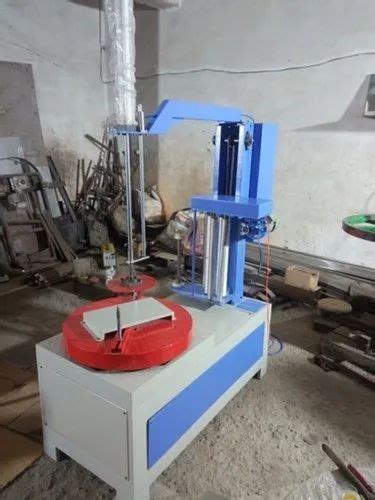 Mild Steel Box Stretch Wrapping Machine Automation Grade Semi