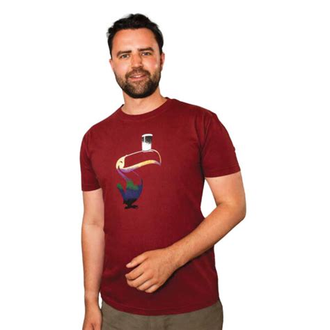 Buy Guinness Liquid Toucan Burgundy Uni Sex T Shirt Wholesale