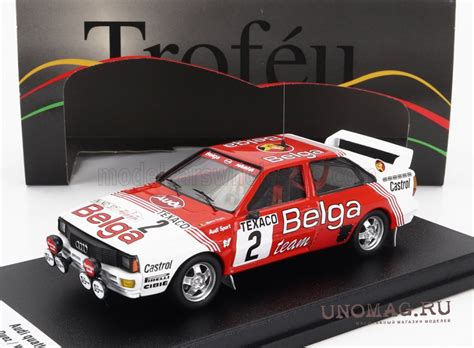 Audi Quattro Night Version Team Belga Winner Rally Boucles De Spa