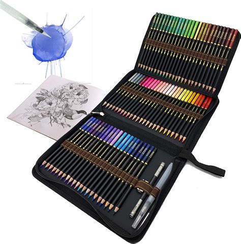 Tvgo Crayons Aquarellables Crayons De Couleur Aquarellables Avec