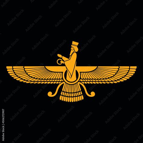 Farohar Faravahar Fravashi Iran Persian Empire Zoroastrianism