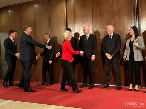 U toku sastanak Leyen Rutte i Plenkovića sa Zajedničkim kolegijem PS BiH