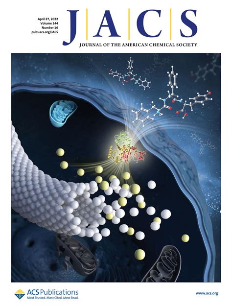 the cover of Journal of the American Chemical Society 2022 杜建忠教授课题组主页