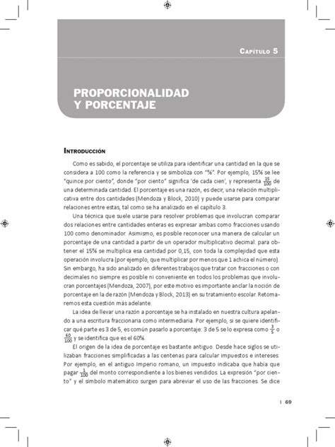 La Divina Proporcion Cap 5 Proporcionalidad Y Porcentaje Pdf