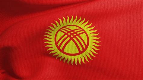 Premium Photo Kyrgyzstan Flag Waving Texture