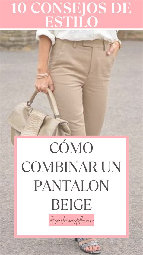 COMO COMBINAR UN PANTALÓN BEIGE 10 IDEAS DE ATUENDOS Beige jeans