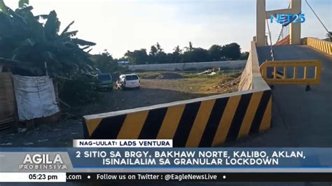 Sitio Sa Barangay Bakhaw Norte Kalibo Aklan Isinailalim Sa Granular