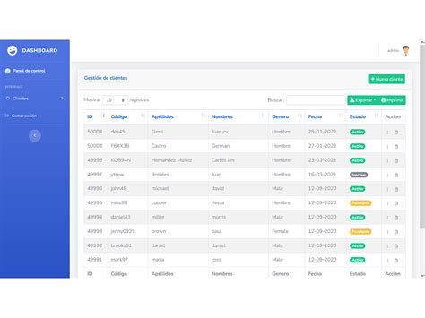 Exportar Datatables A Excel Csv Pdf Imprimir Con Php Baulphp