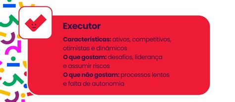 Perfil Executor Caracter Sticas Como Identificar E Como Lidera