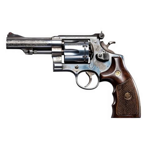 Premium Ai Image A Gun Revolver