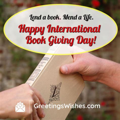 International Book Giving Day Wishes 14th February Greetings Wishes