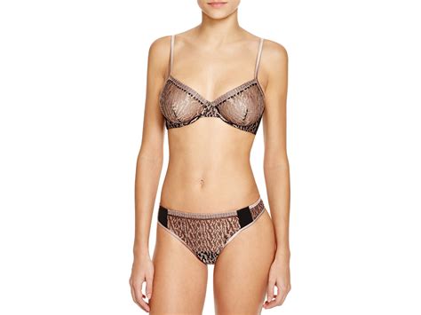 La Perla Chic Sheer Unlined Underwire Bra Lpd In Black Lyst