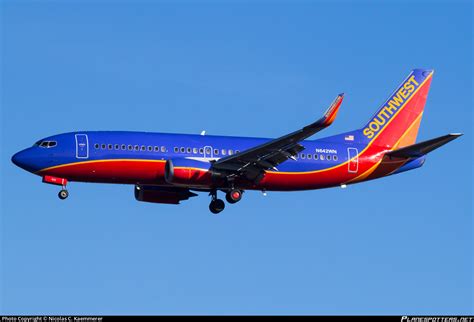 N Wn Southwest Airlines Boeing H Wl Photo By Nicolas C