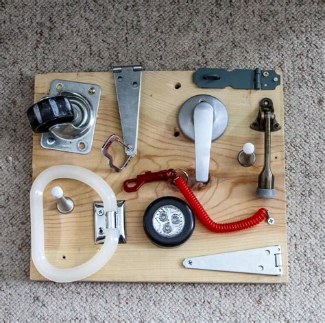 Grow With Me DIY Busy Board | 50 Ideas For A DIY Busy Board