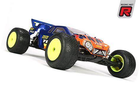 Red Rc Team Losi Racing T Stadium Truck