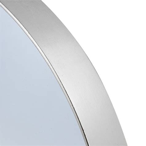 Arden Large Round Silver Wall Mirror 70 7cm X 70 7cm Mirrors