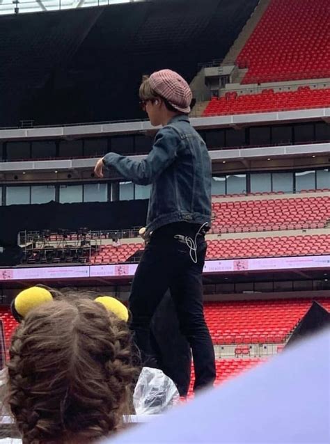 BTS In The Wembley Stadium Day2WembleyStadium Soundcheck JIMIN