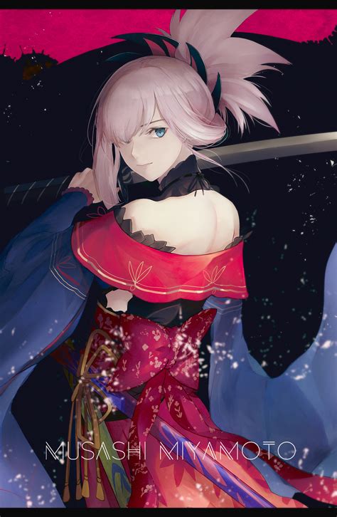 Marumoru Anime Anime Girls Samurai Sword Katana Fate Series