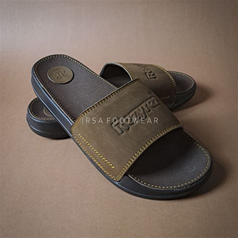 Jual Rezyrez Sandal Kulit Asli Garut Sandal Pria Sandal Selop