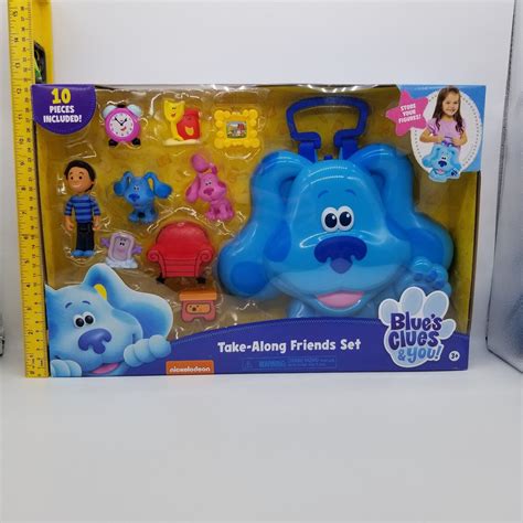 Blues Clues You Take Along Friends Set Figures Ebay