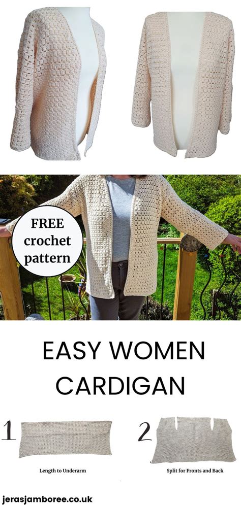 Larissa Crochet Cardigan Pattern Jera S Jamboree In Free