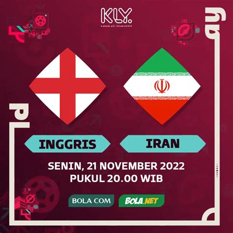 Link Live Streaming Inggris Vs Iran Di Piala Dunia 2022 Senin 21