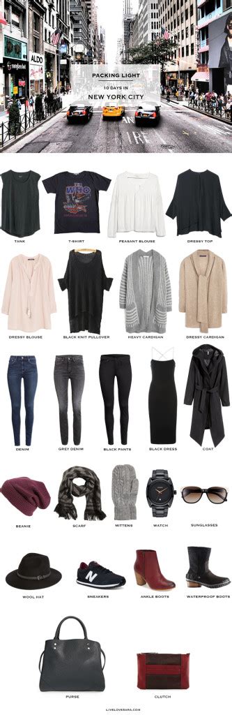 What To Pack For New York City Packing Light Winter Livelovesara