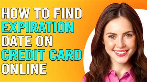 How To Find Expiration Date On Credit Card Online How To Check Credit